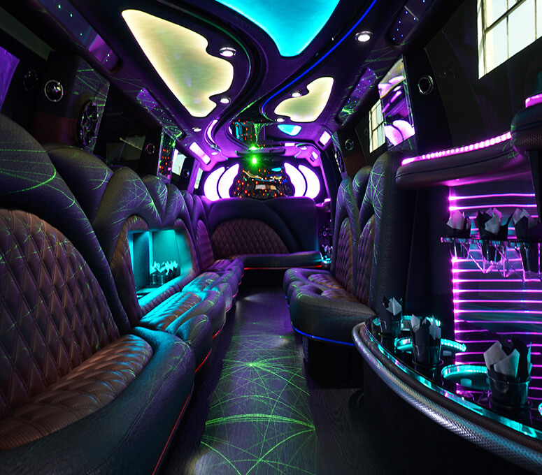 inside party buses